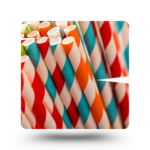 Paper Straw 10 Inch-10Mm - Application: Food Storage