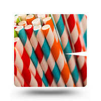 Paper Straw 10 Inch-6mm - Application: Food Storage