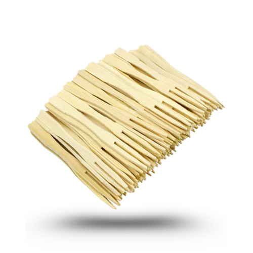 80 mm Wooden Fruits Forks