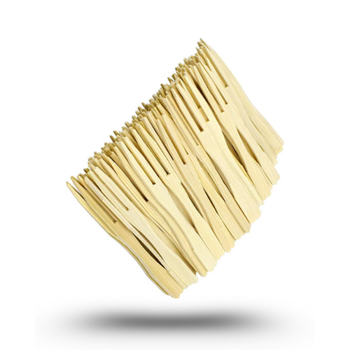 120 mm Wooden Fruits Forks