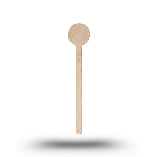 6 Inch (15Cm) (Coin) Stirrer - Color: Brown