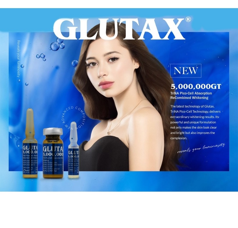 Glutax 5000000GT TriNA Pico Cell Glutathione Whitening Injection
