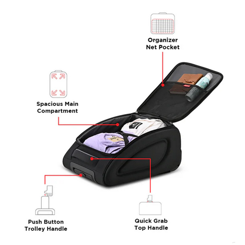 Sleek Cabin Size Luggage Bag