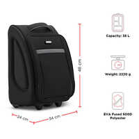 Sleek Cabin Size Luggage Bag