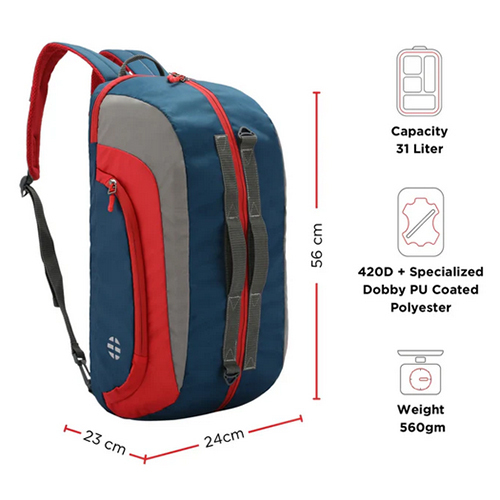 Jake 3-in-1 Gym Duffle Bag
