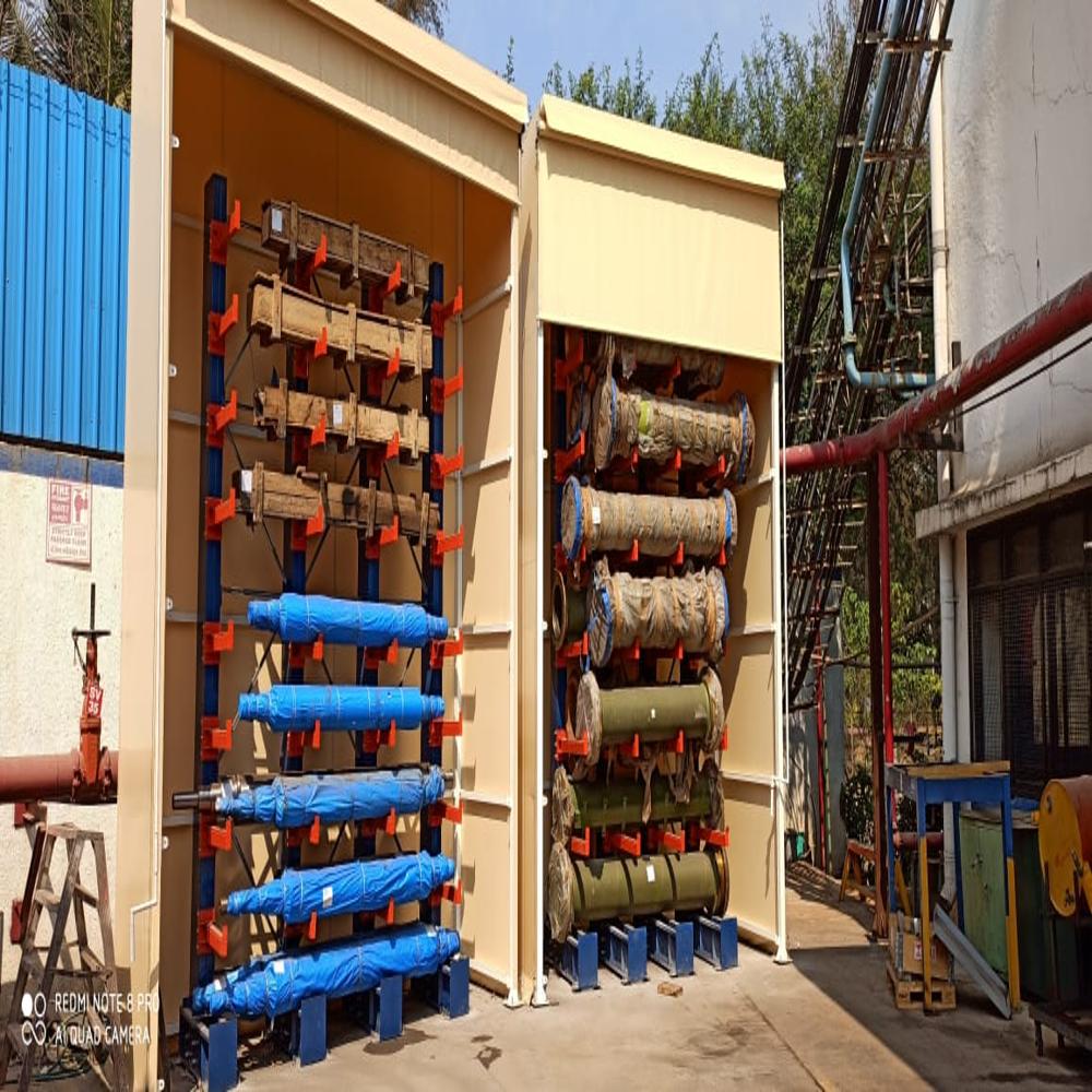 Blue Cantilever Racking System