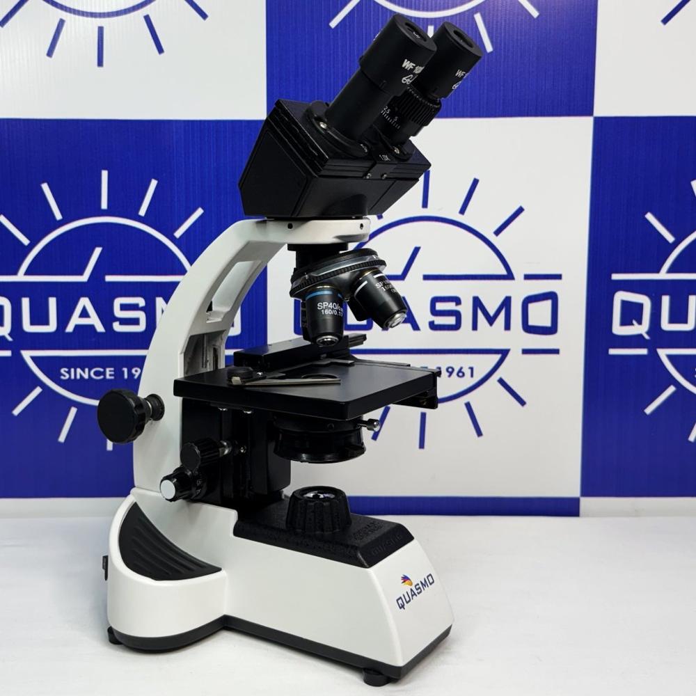 Eco Star B Pathological Binocular Microscope - Aluminium Die-cast Stand, 40x To 1000x Magnification | Adjustable 45â° Sliding Head, Co-axial Focusing Control