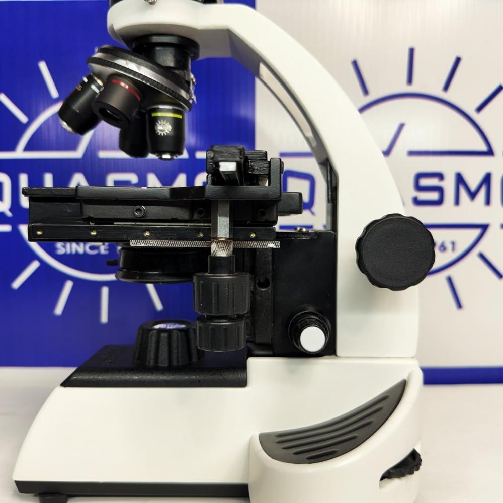 Eco Star B Pathological Binocular Microscope - Aluminium Die-cast Stand, 40x To 1000x Magnification | Adjustable 45â° Sliding Head, Co-axial Focusing Control