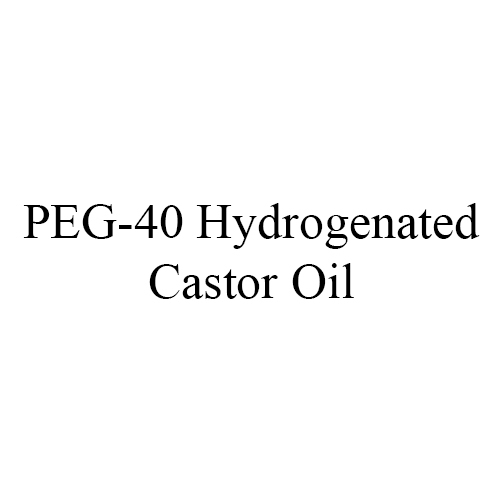 Peg-40 हाइड्रोजनेटेड कैस्टर ऑयल - अखिल हैल्थकारे प ल्टड.