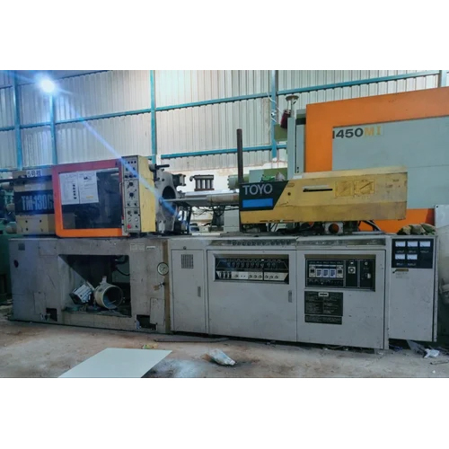 100 Ton Plastic Injection Molding Machine - Color: Grey