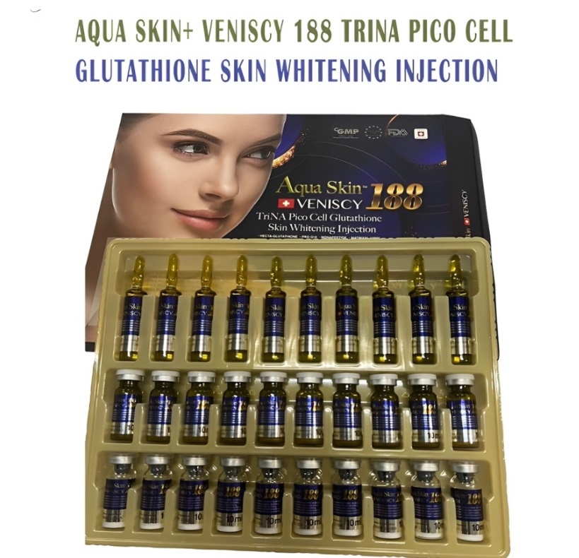 Aqua Skin Veniscy 188 TriNa Pico Cell Glutathione Injection