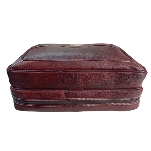 Leather Messenger Laptop Bag