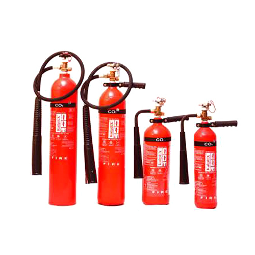 Co2 Based Trolly Mounted Fire Extinguisher - Color: As Per Availability