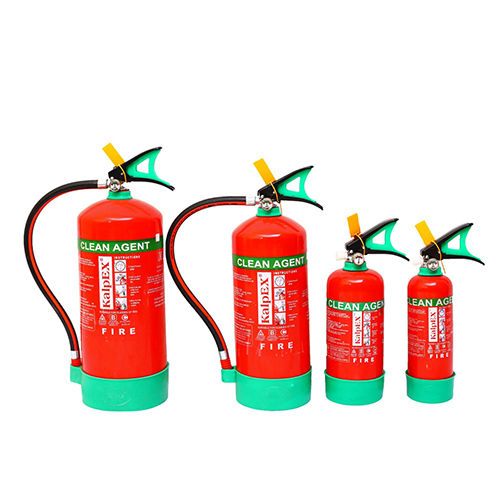 Clean Agent Based Portable Fire Extinguisher - Coating Type: Powder Coated