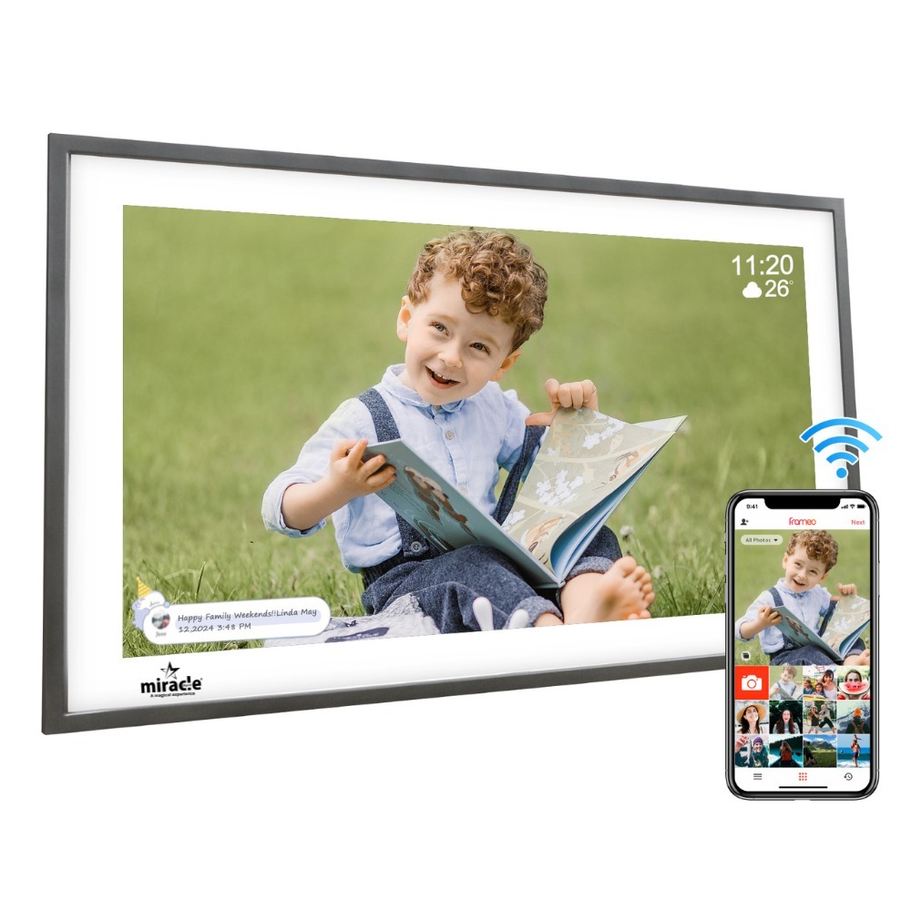 15.6 inch wifi digital photo frame