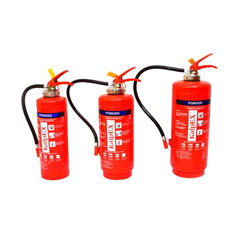 Abc-Bc Powder Based Portable Fire Extinguisher - Color: As Per Availability
