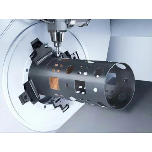 Laser Pipe Cutting Machine - Automatic Operation, Low Noise , Human Machine Interface With Warranty