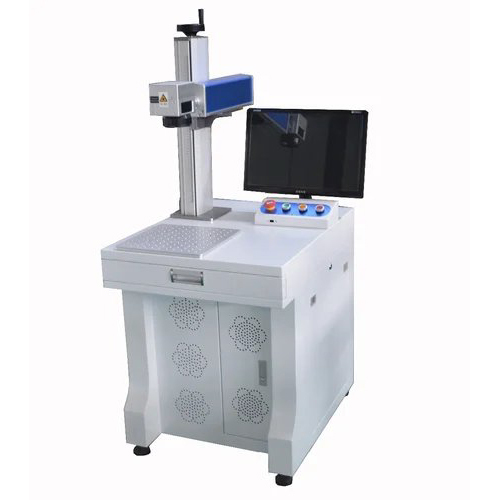 Metal Laser Marking Machine - Color: White