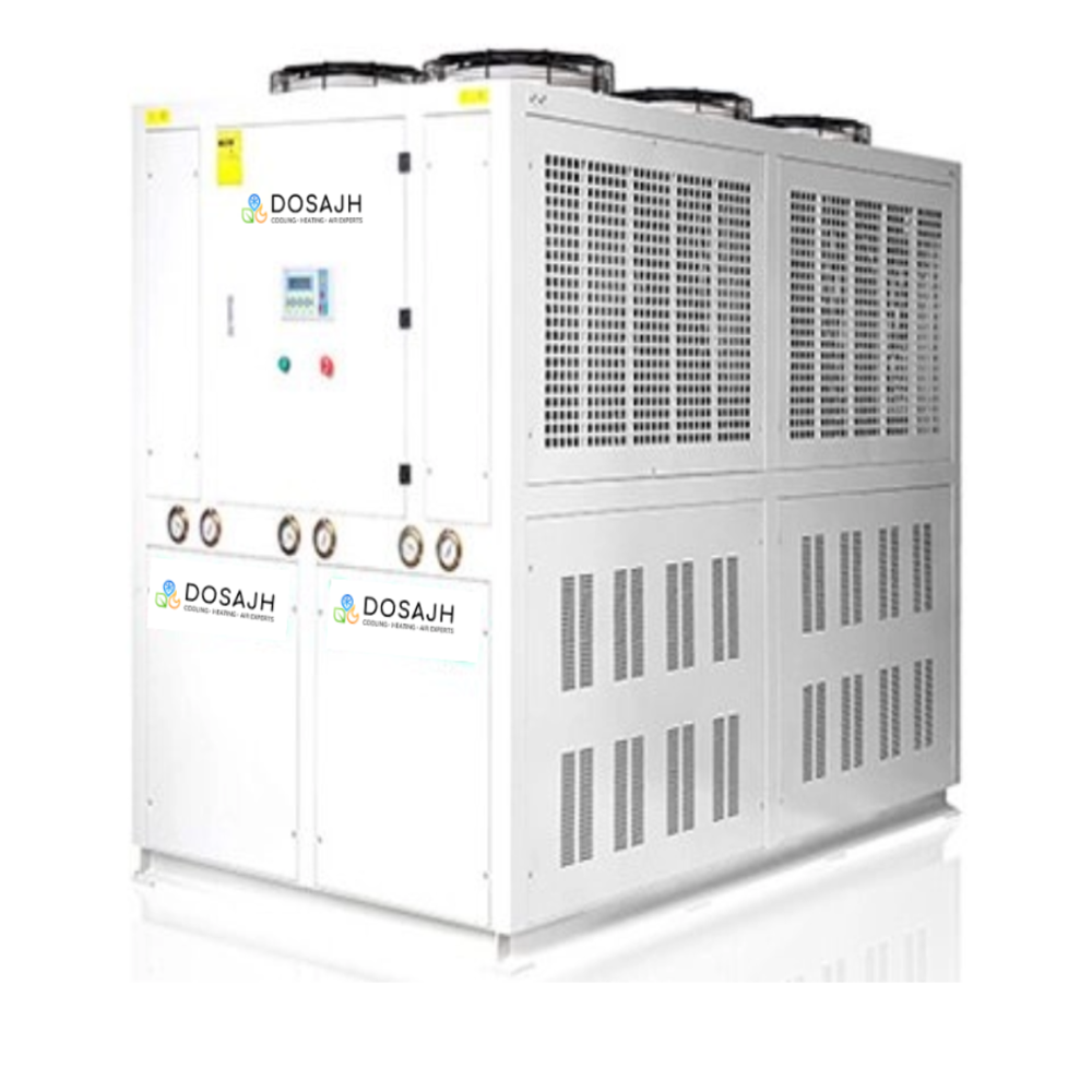 Plastic Chiller Machine  Industrial Cooling System - Color: White