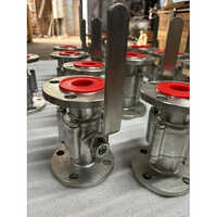 Ss 304 One Piece Design Ball Valve - Color: Grey