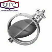 Damper Butterfly Valve - Color: Silver