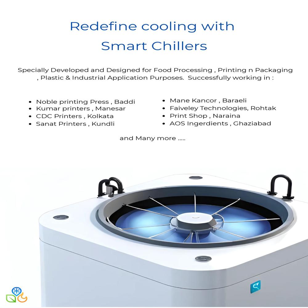 Chiller For Sole Molding Machine - Color: Blue