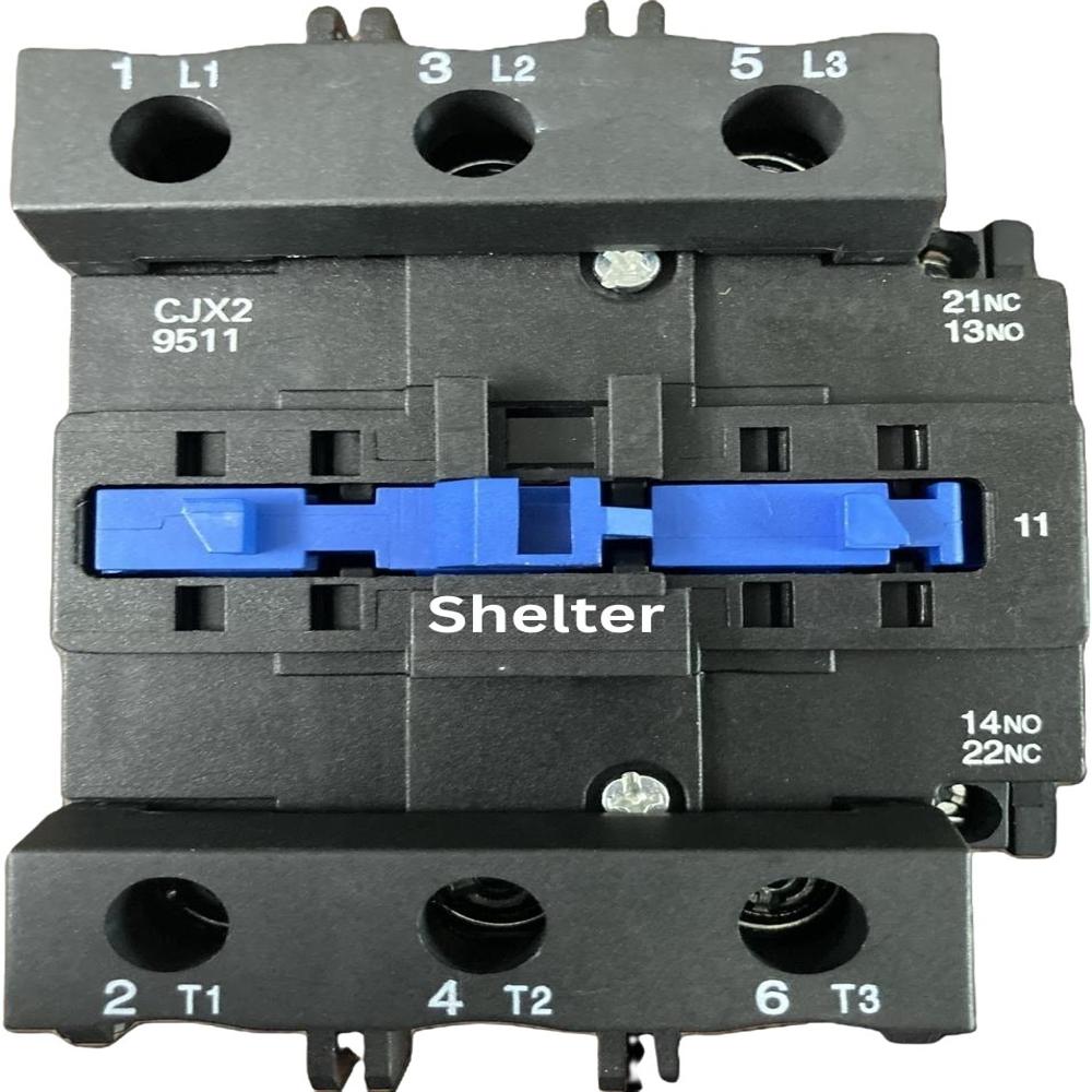 Shelter Cjx2 95a Power Ac Contactor - Input Voltage: 240 Volt (v)