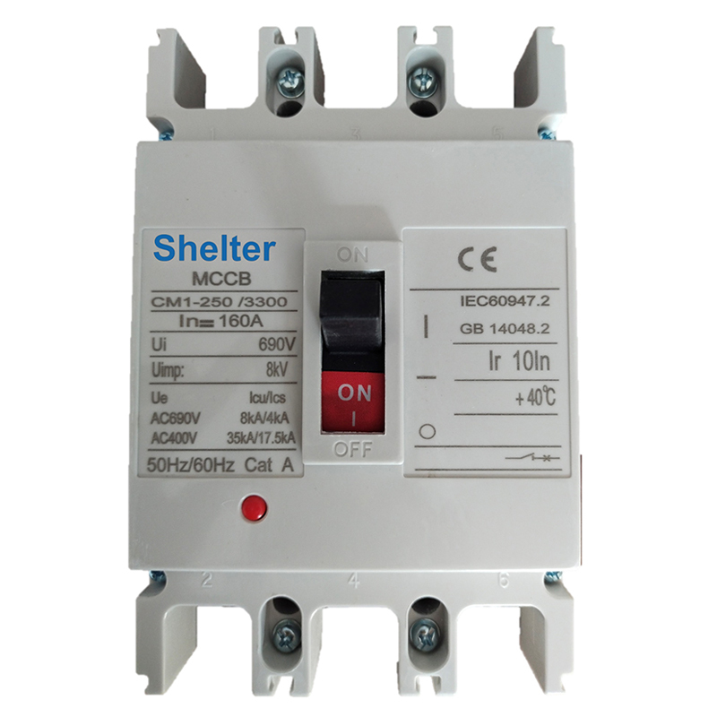 Shelter 160A Mccb - Rated Current: 160 Ampere (Amp)