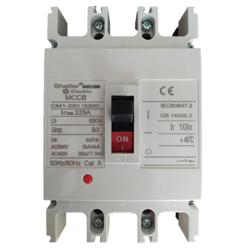Shelter 225A Mccb - Rated Current: 225 Ampere (Amp)