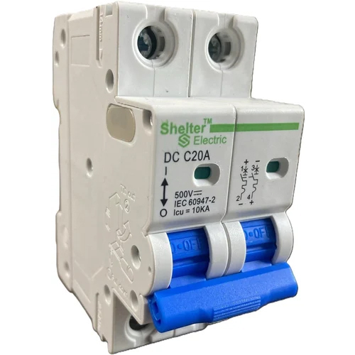 Dp 20A 500V Dc Mcb - Rated Current: 20 Ampere (Amp)