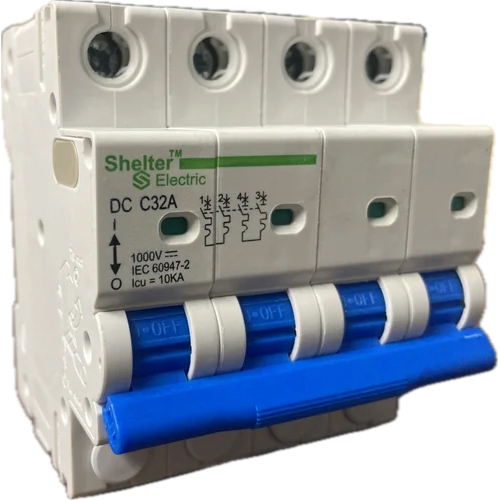 Shelter 16A 1000V Dc Mcb - Rated Current: 16 Ampere (Amp)