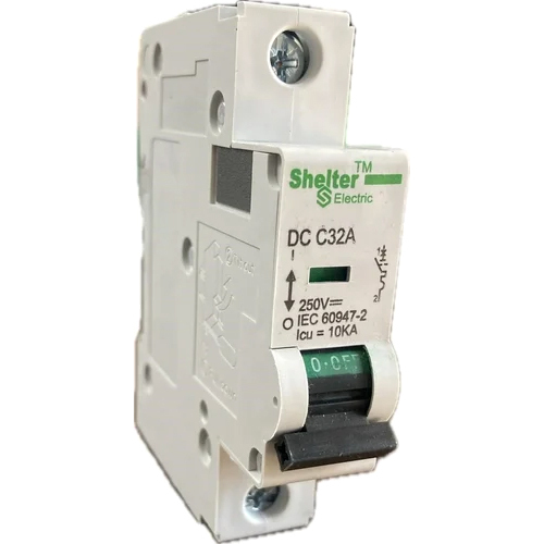 Shelter Dc 250V Sp 32A Mcb - Rated Current: 32 Ampere (Amp)
