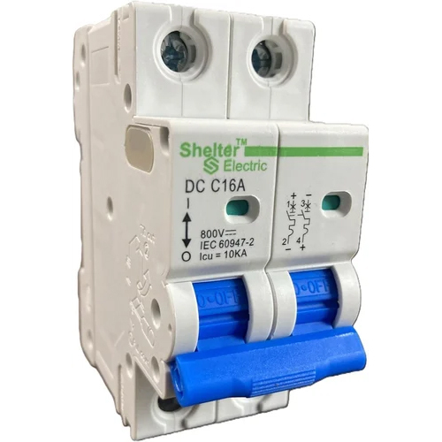 Solar C16 Dp 800V Dc Mcb - Rated Current: 16 Ampere (Amp)