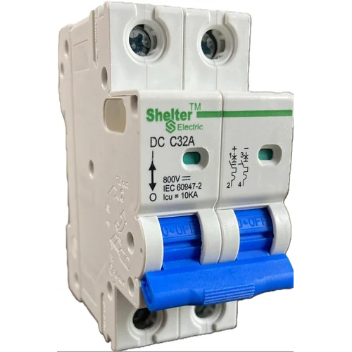 32A Dp 800V Dc Mcb - Rated Current: 32 Ampere (Amp)