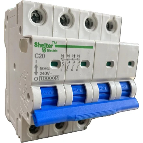 Shelter Fp 20A Ac Mcb - Rated Current: 20 Ampere (Amp)