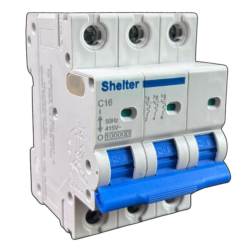 C16 Ac Tp Mcb - Rated Current: 16 Ampere (Amp)