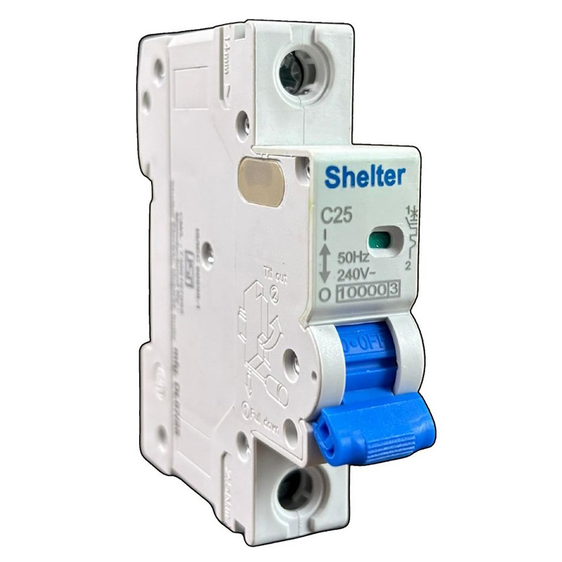 Shelter SP 25A AC MCB