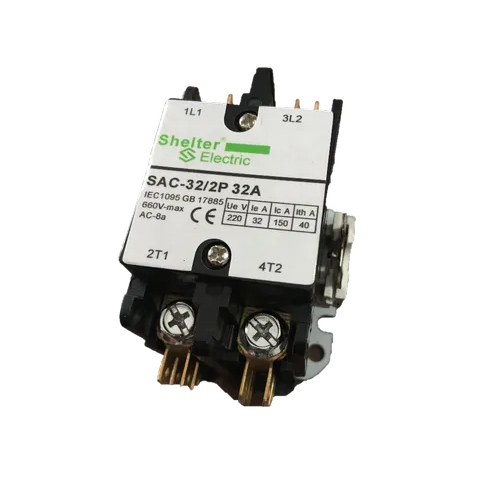 2P Definite Purpose Contactor - Output Frequency: 50-60 Hertz (Hz)
