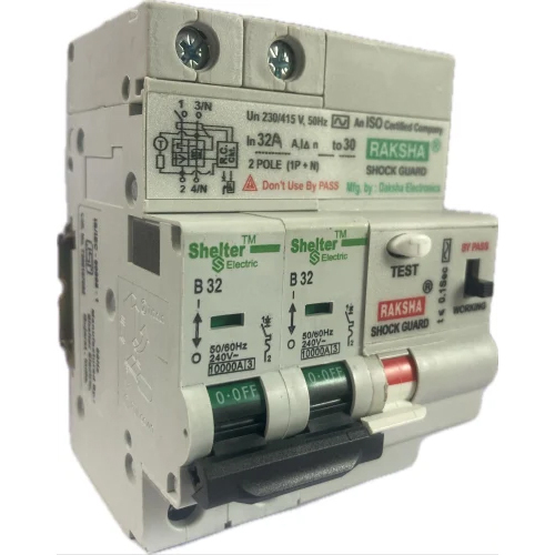 Earth Leakage Circuit Breaker - Phase: Three Phase