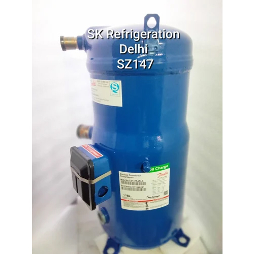 Sm147 Scroll Compressor - Color: Blue  Paint Coated