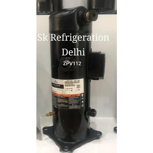 Zr 250 Kce Twd523 Scroll Compressor - Electric, 20 HP Motor, 3-Phase, 50 HZ, 380V | Black Paint Coated, Corrosion Resistant, Industrial Use, Warranty Included