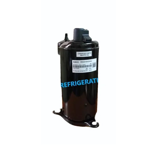 2 Ton Mitsubishi Rotary Refrigeration Compressor - Color: Black  Paint Coated