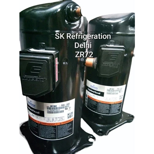 Zr72 Air Conditioning Compressors - Color: Black  Paint Coated
