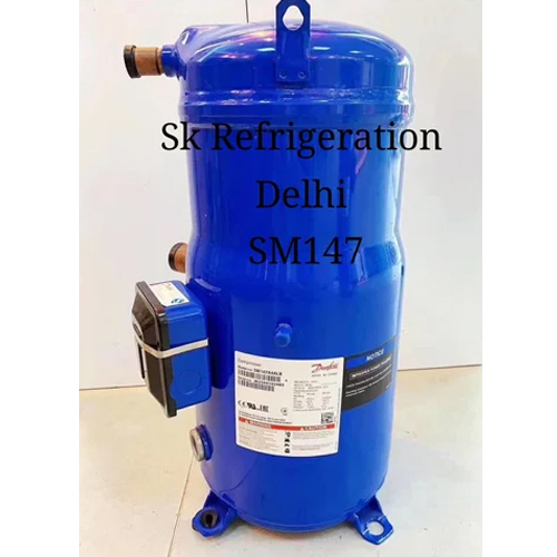 15 Hp Danfoss Commercial Compressor - Color: Black Paint Coated