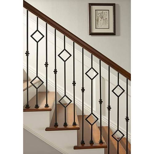 Mild Steel Staircase Railing - Application: Stair