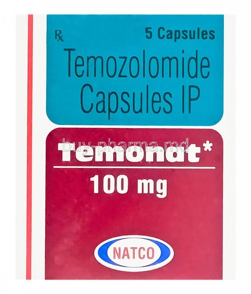  Temozolamide 100 mg Capsule