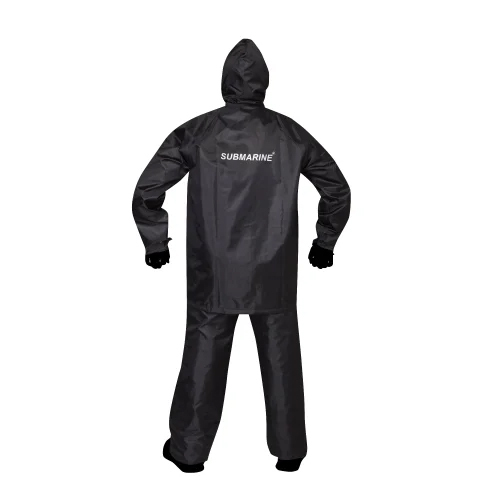 Black PVC Raincoats