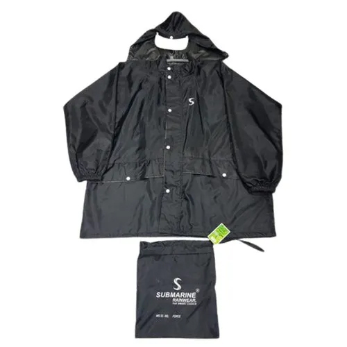 Mens Full Sleeves PVC Rain Suit