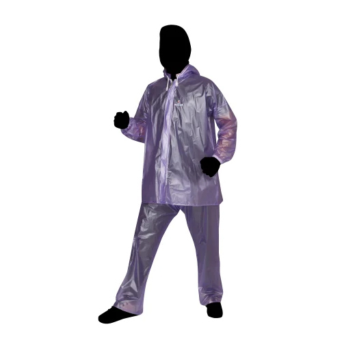 Transparent Plastic Ranger Raincoat
