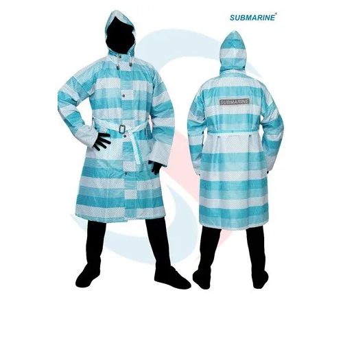 Long Fancy Raincoat For Ladies
